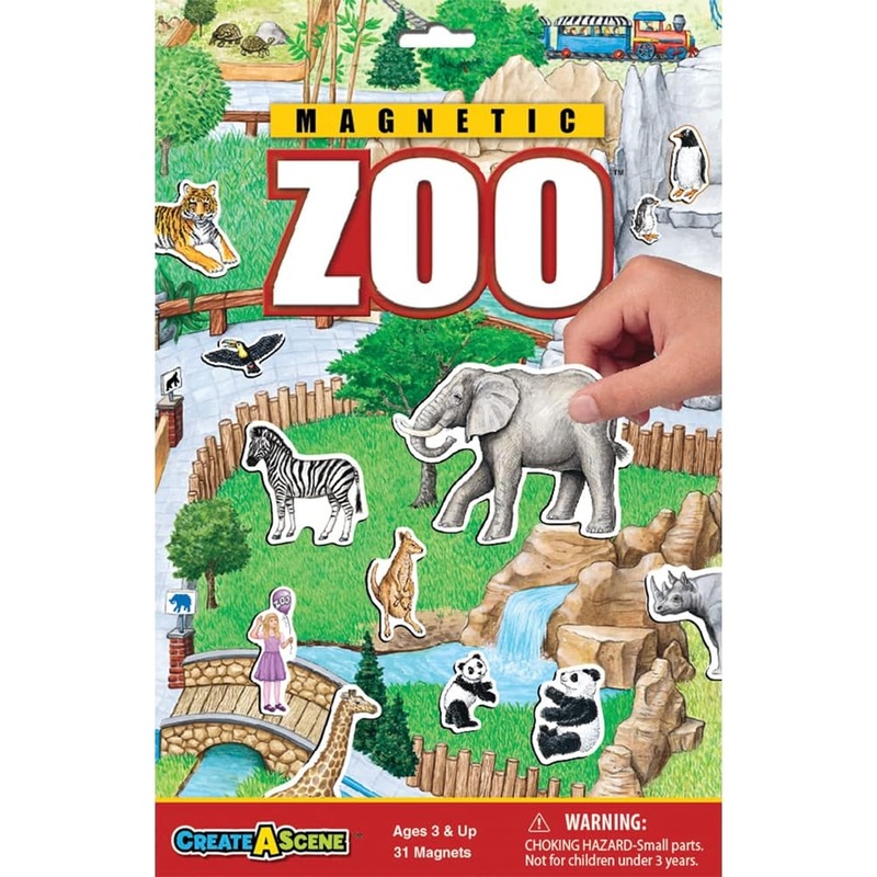 Create-A-Scene  Zoo Magnetic Playset