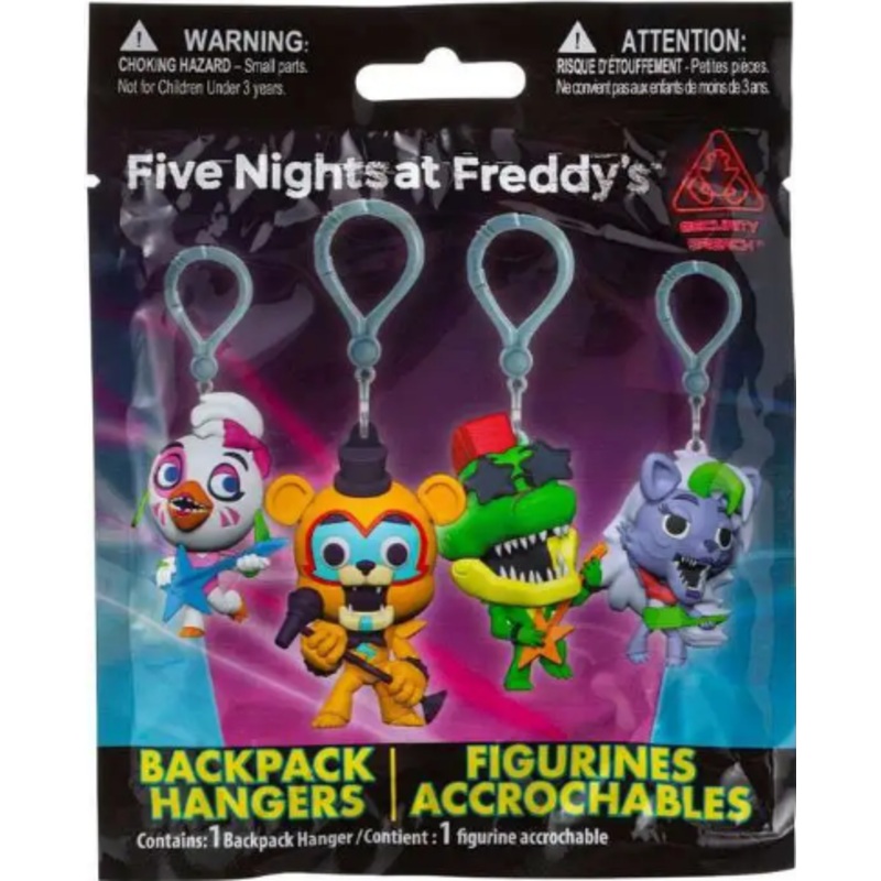 Five Nights at Freddy’s FNAF Hangers Security Breach Mystery Pack