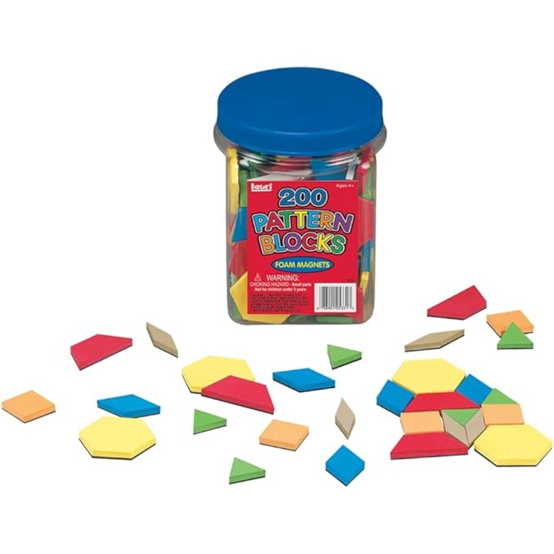Foam Magnets – Pattern Blocks