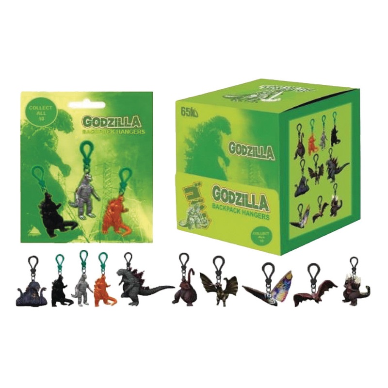 Godzilla Blind Bag Backpack Hangers