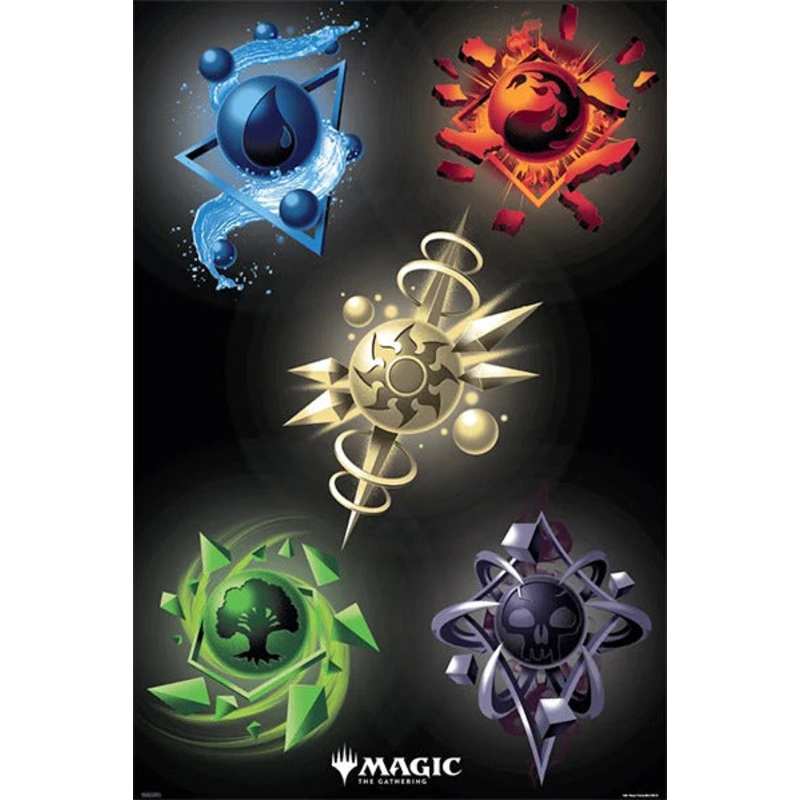 Magic the Gathering – Mana Poster