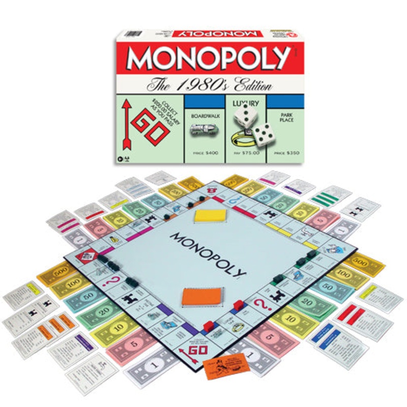 Monopoly The 1980’s Edition