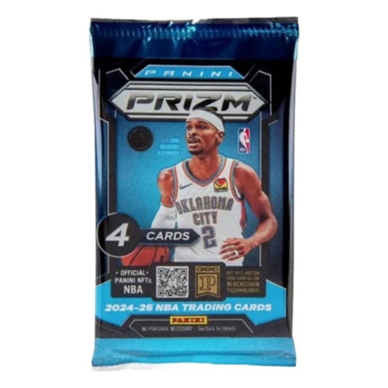 Panini Prizm 2024-25 Nba Trading Cards 4 Pc