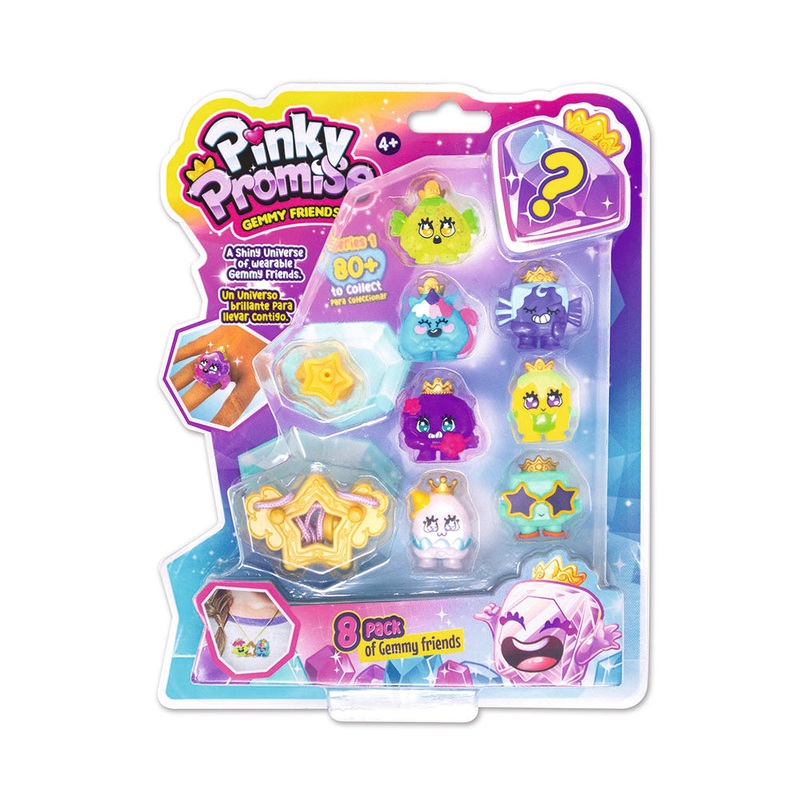 Pinky Promise  8-pack Gemmy Friends