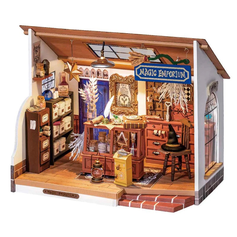 Rolife Kiki’s Magic Emporium DIY Miniature House Kit