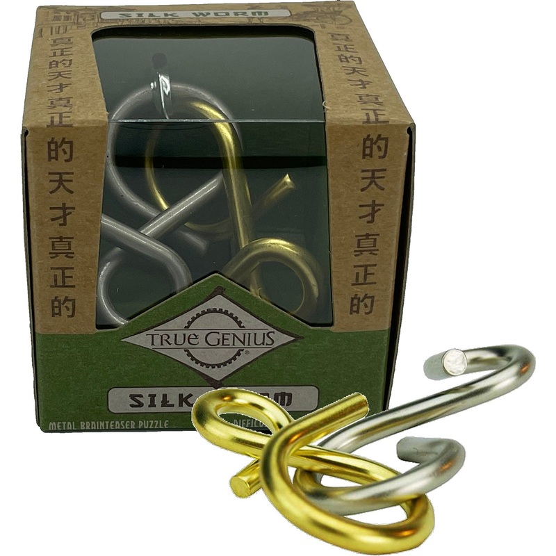 True Genius Wood and Metal Brainteaser Puzzles