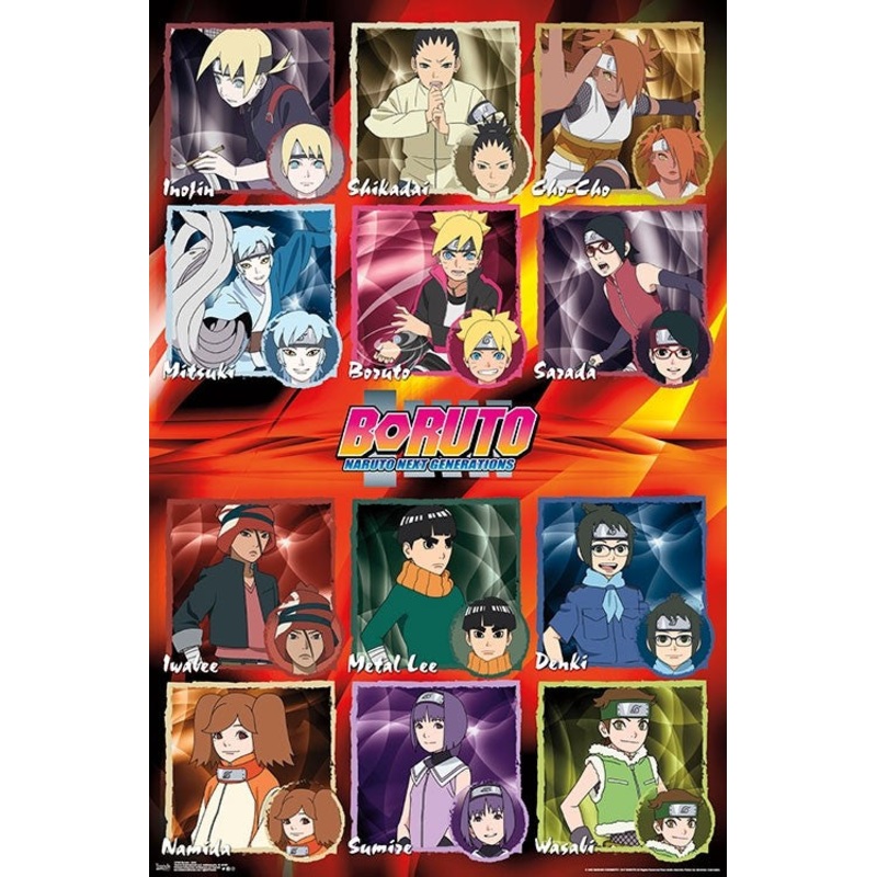 Boruto Naruto Next Generations – Grid Poster
