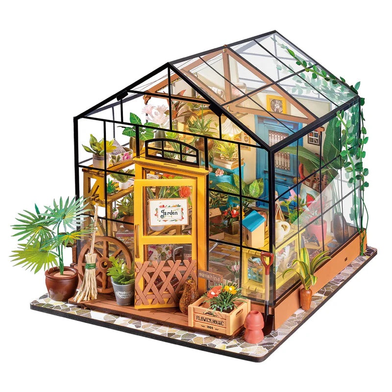 Cathy’s Flower House DIY Miniature House
