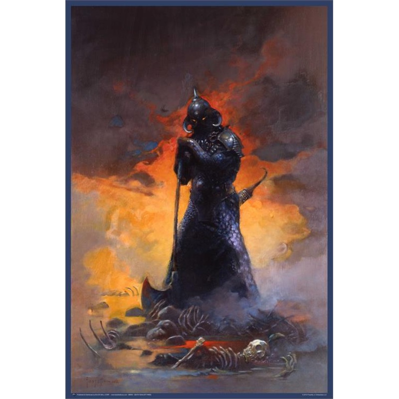 Death Dealer Three – By: Frank Frazetta