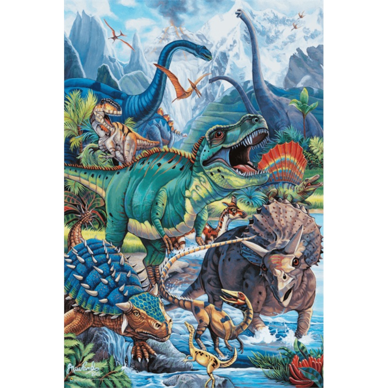 Dinos By Jenny Newland Poster