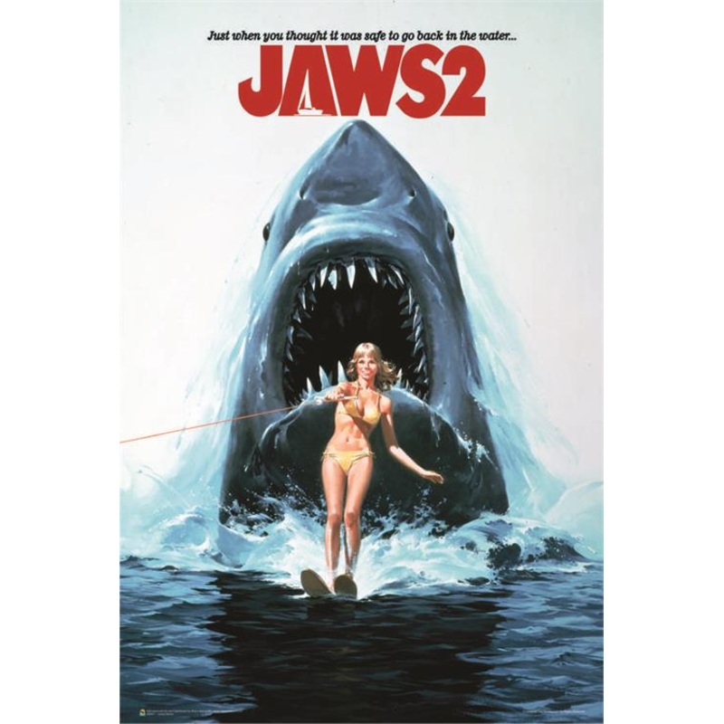 Jaws 2 One Sheet Movie Poster
