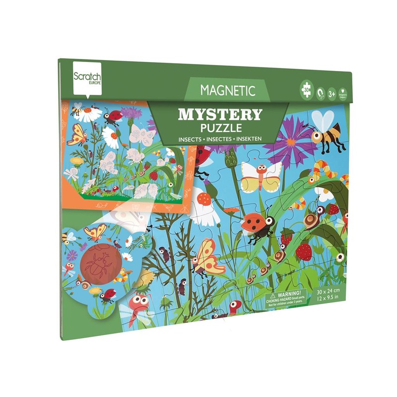 Magnetic Mystery Puzzle Insects
