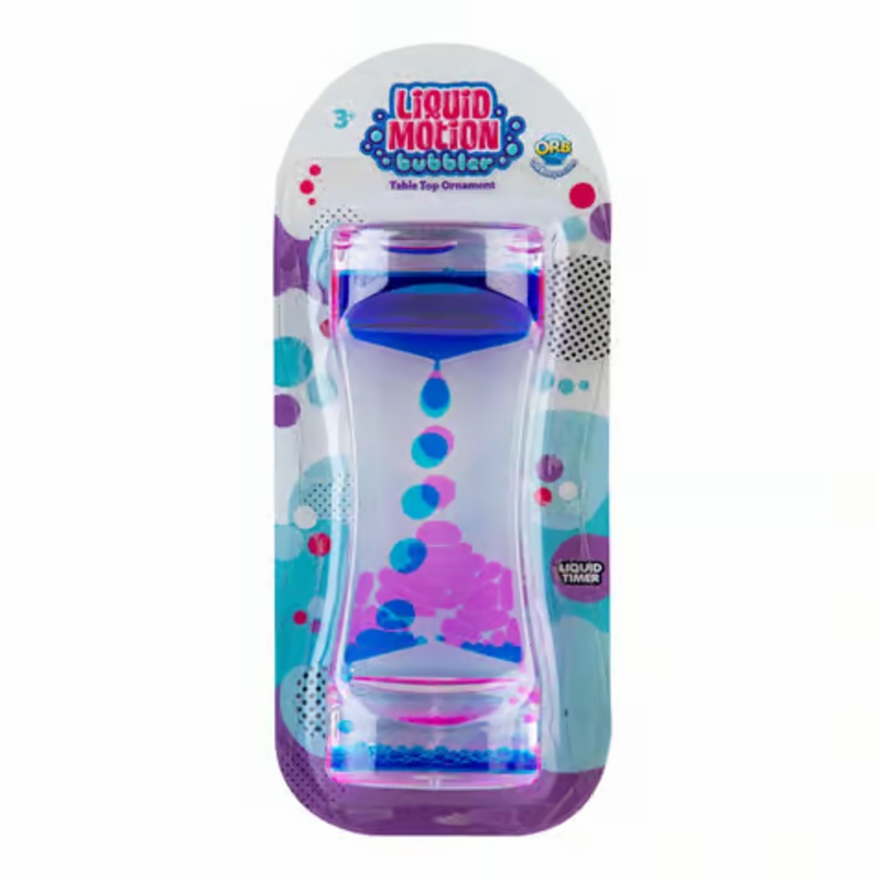 ORB Liquid Motion Bubbler Blue/Pink