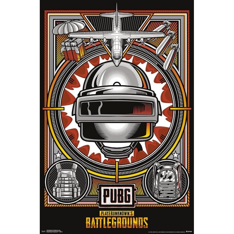 Playerunknown Battlegrounds (Pubg) Poster