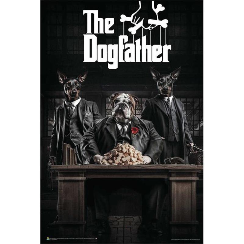 The Dogfather by Daveed Benito Poster