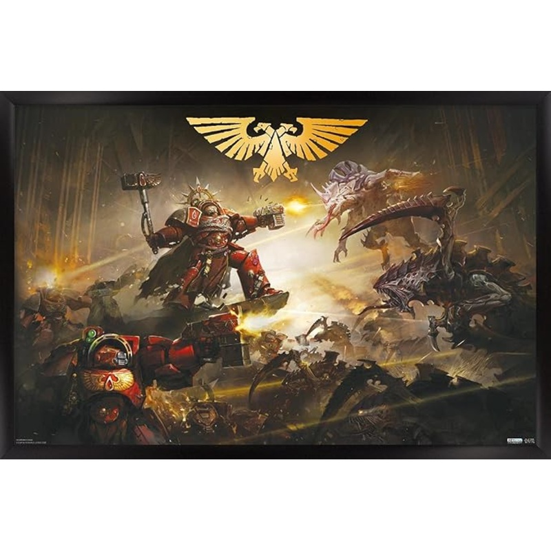 Warhammer 40K – The Battle of Baal Wall Poster