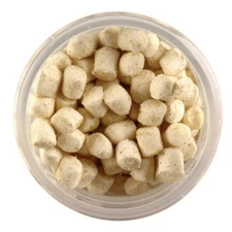 Berkley PowerBait Chroma-Glow Crappie Nibbles (Glow/White)
