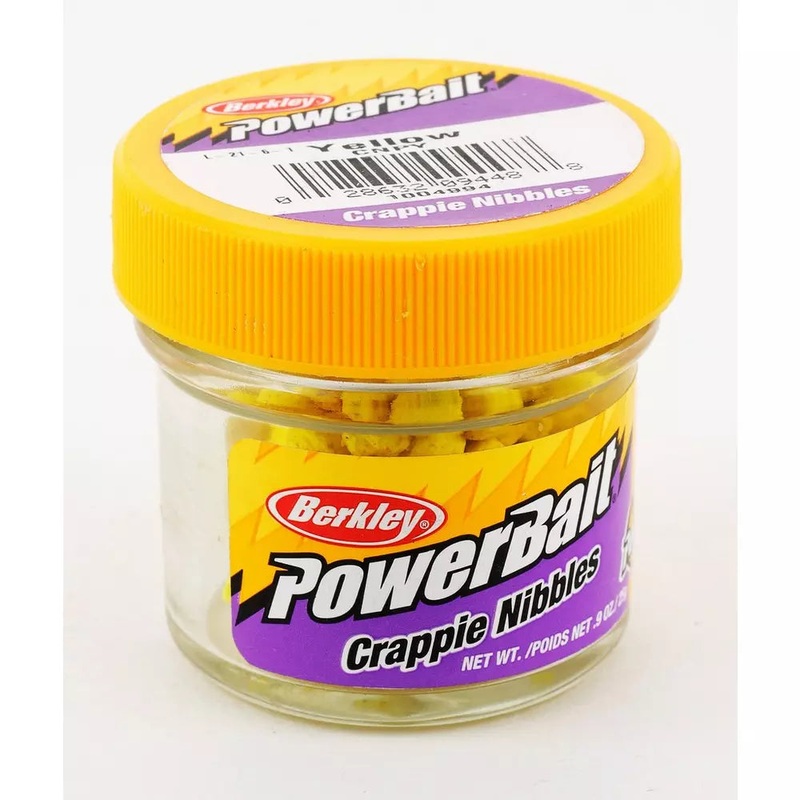 Berkley PowerBait Crappie Nibbles (Yellow)
