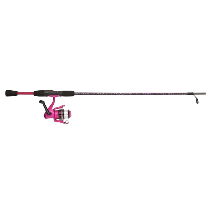 Shakespeare Amphibian Youth Spinning 5’6 Rod & Reel Combo – Medium – Pink