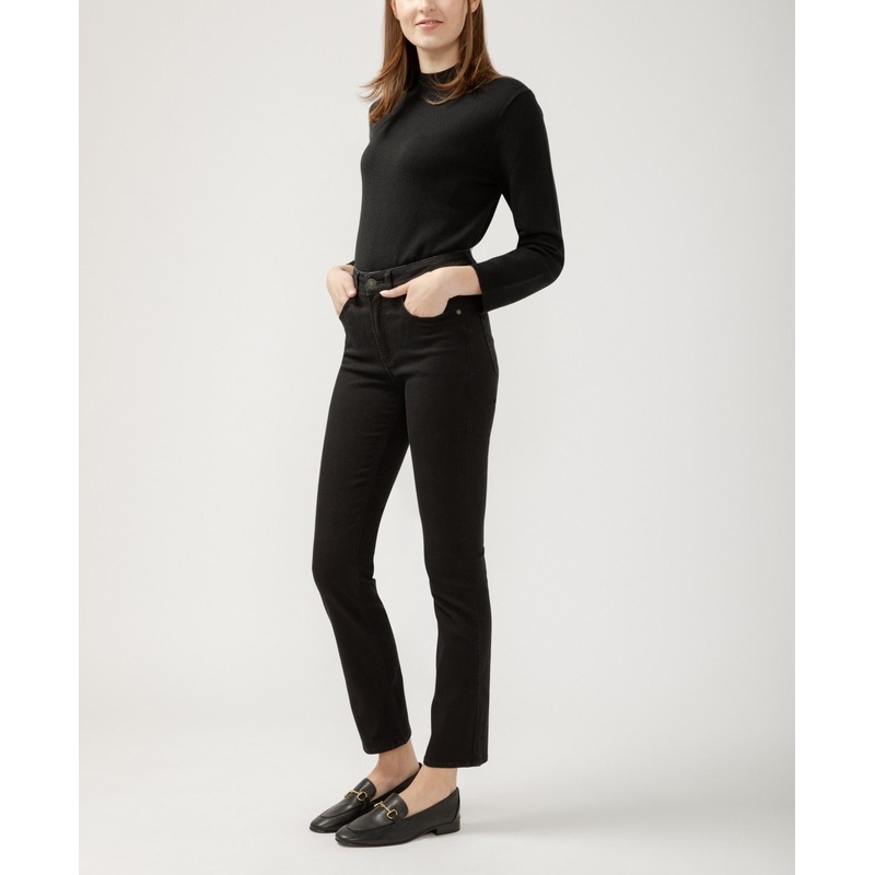 Avery High Rise Straight Leg Luxe Stretch Jeans 27×31