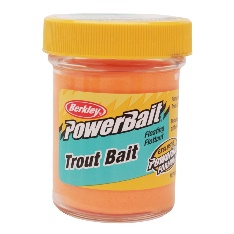 Berkley PowerBait Trout Bait – Fluorescent Orange 1.45oz