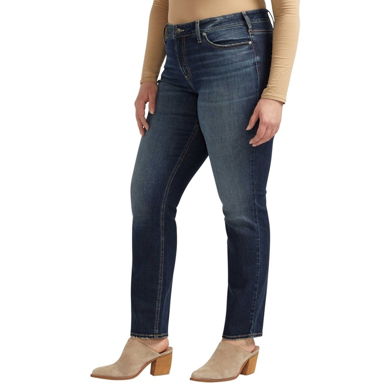 Suki Mid Rise Straight Leg Jeans 16Wx31