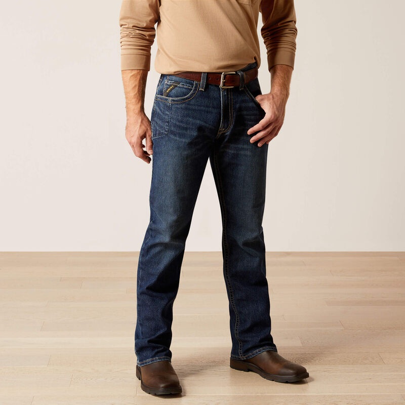 Rebar M4 Relaxed Rail Boot Cut Jean 32×36