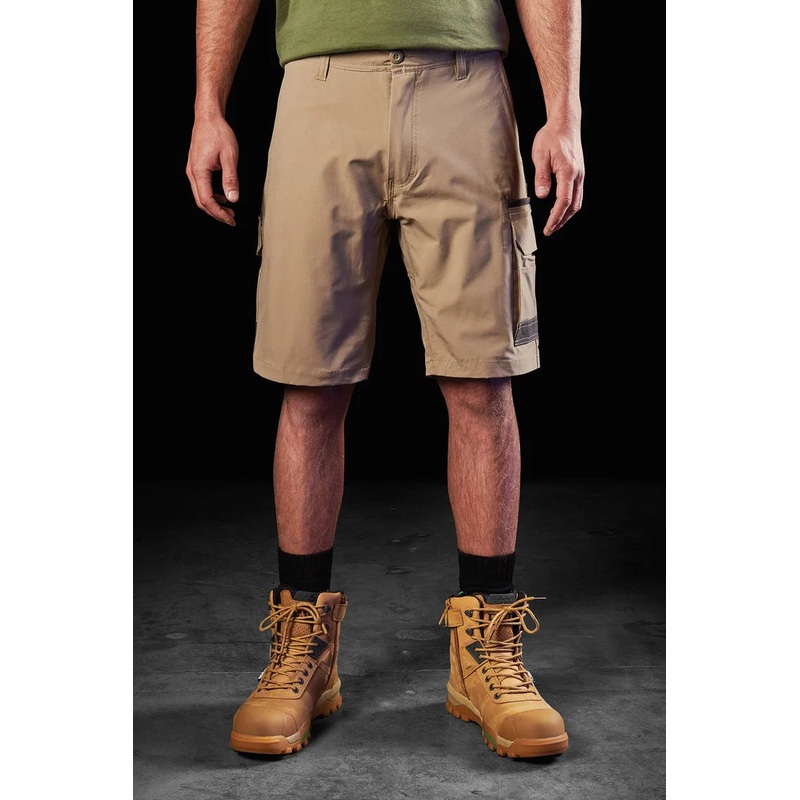 LIGHTWEIGHT STRETCH WORK SHORTS – Khaki 34 Waist