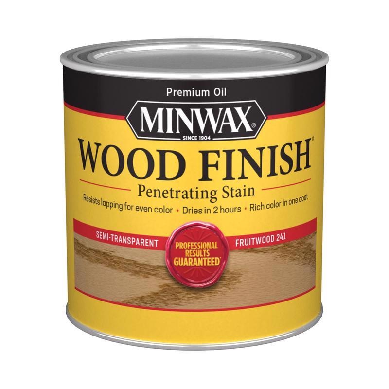 Minwax Wood Finish Semi-Transparent Fruitwood Oil-Based Penetrating Wood Stain 1 qt (In-Store Pickup Only)