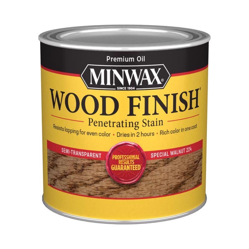 Minwax Wood Finish Semi-Transparent Special Walnut Oil-Based Penetrating Wood Stain 1 qt (In-Store Pickup Only)
