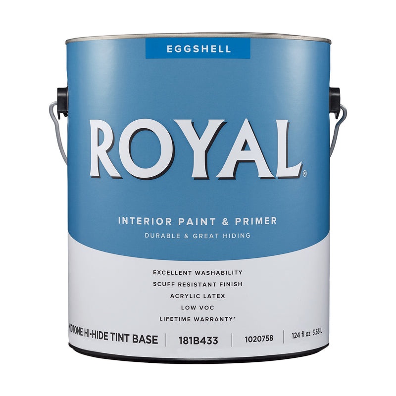 Royal Eggshell Tint Base Mid-Tone Base Paint Interior 1 gal (In-store Pickup Only)