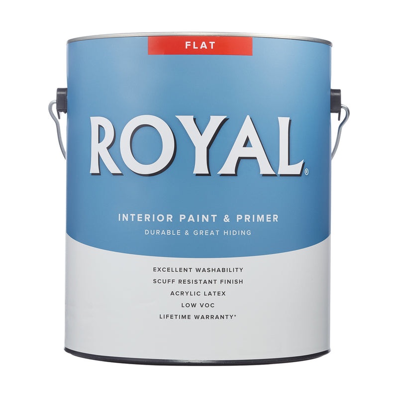 Royal Flat Tint Base Ultra White Base Paint and Primer Interior 1 gal (In-store Pickup Only)