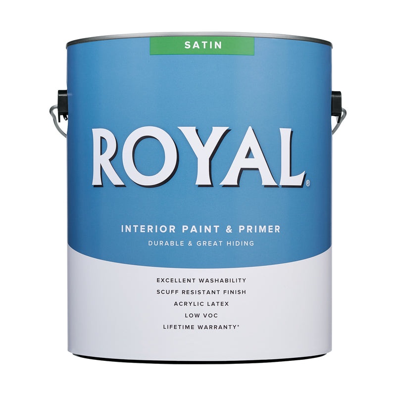 Royal Satin Tint Base Ultra White Base Paint Interior 1 gal (In-store Pickup Only)