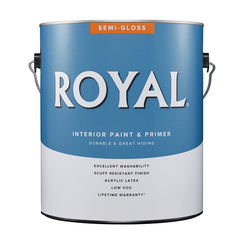 Royal Semi-Gloss Tint Base Ultra White Base Paint Interior 1 gal (In-store Pickup Only)