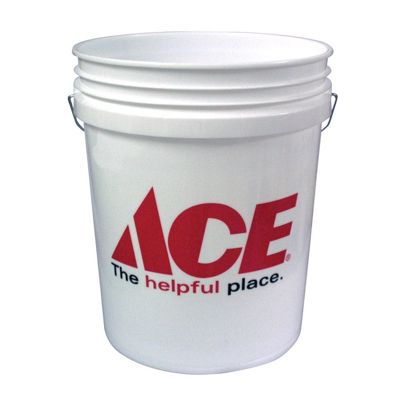 Ace White 5 gal Bucket