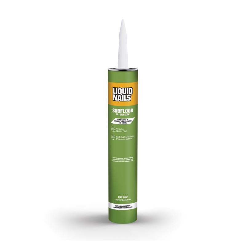 Liquid Nails Subfloor & Deck Synthetic Rubber Construction Adhesive 28 oz