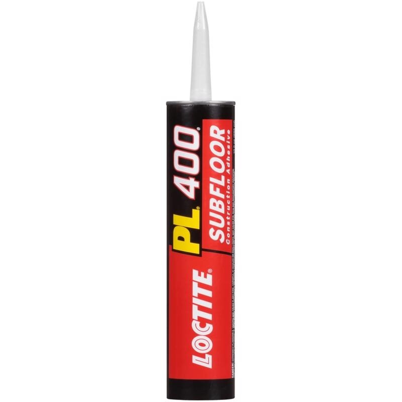 Loctite PL 400 Subfloor Adhesive Synthetic Rubber Subfloor Construction Adhesive 28 oz