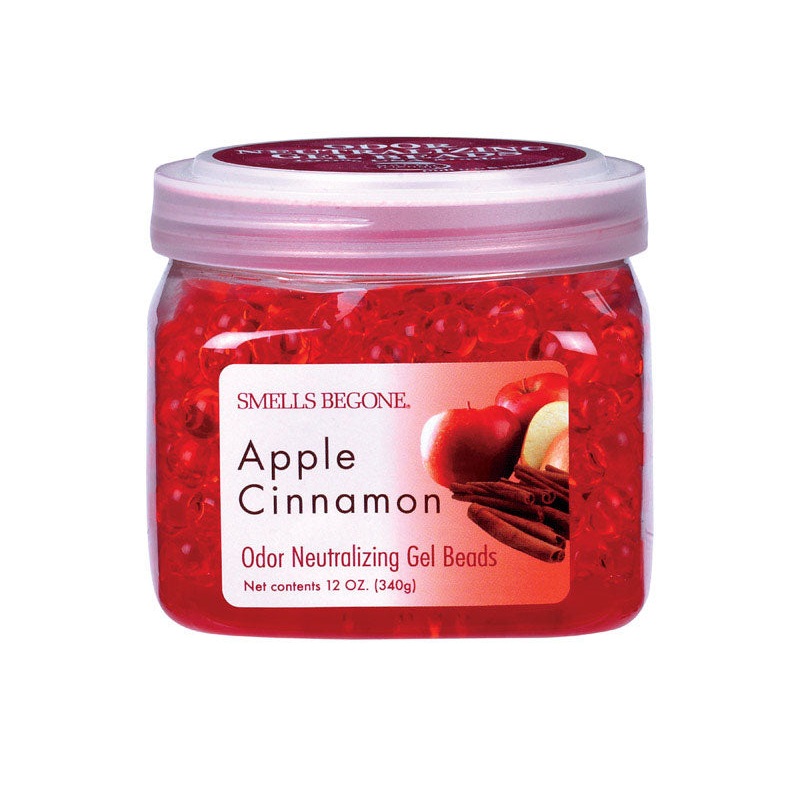 Smells Begone Apple Cinnamon Scent Odor Neutralizer 12 oz Gel Beads