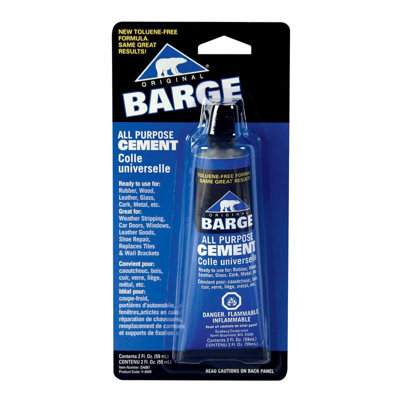Barge High Strength Cement Yellow All-Purpose Cement 2 oz