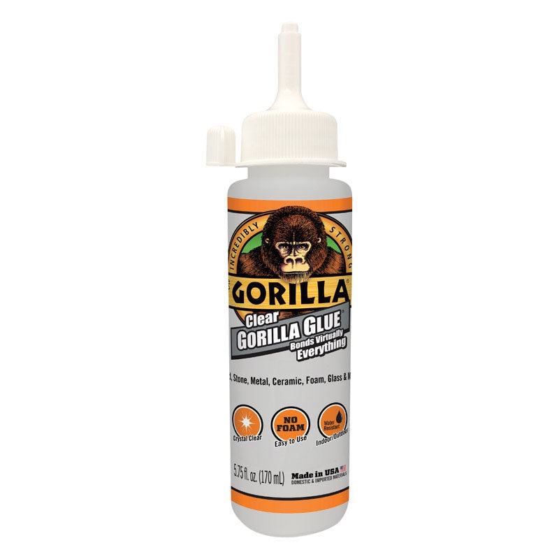 Gorilla High Strength Clear All Purpose Adhesive 5.75 oz