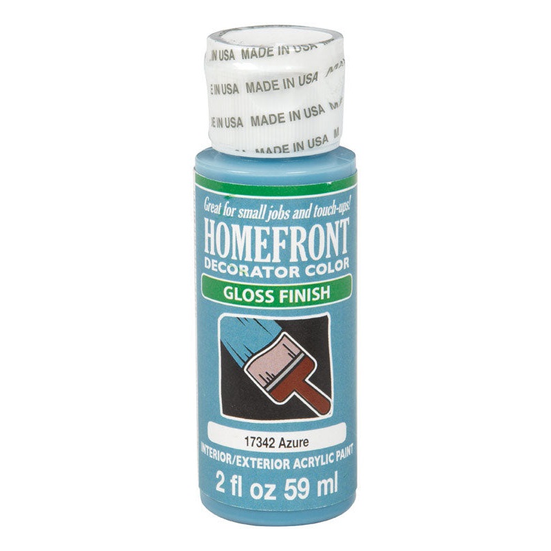 Homefront Gloss Azure Hobby Paint 2 oz