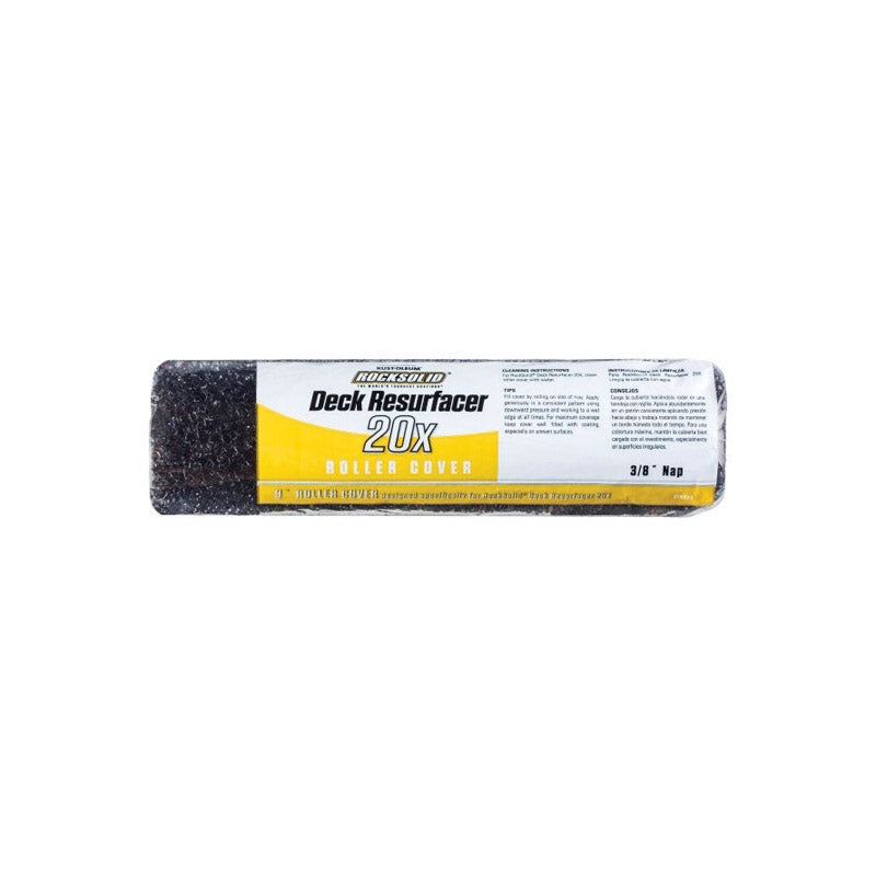 Rust-Oleum RockSolid Deck Resurfacer Honeycomb 9 in. W X 3/8 in. Paint Roller Cover 1 pk