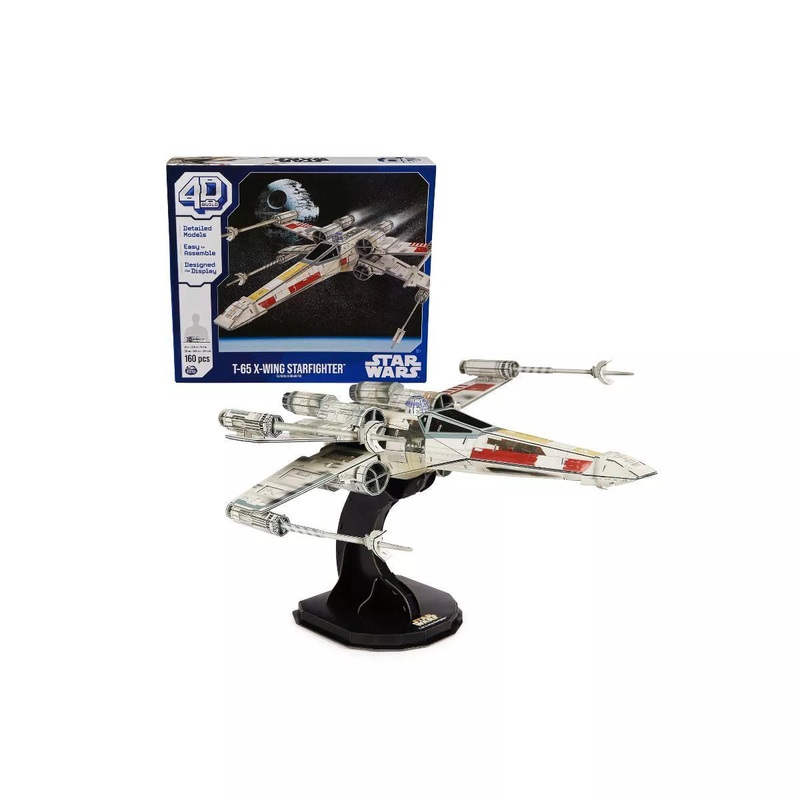 4D BUILD – Star Wars T-65 X-Wing Starfighter Model Kit Puzzle 160pc