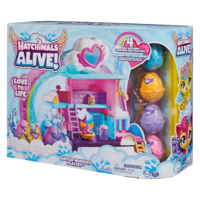 Hatchimals Alive Hatchi-Nursery Playset