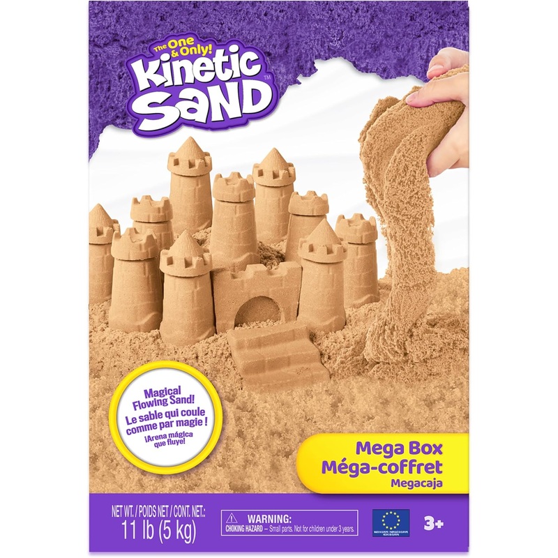 Kinetic Sand 11lb Natural Brown Play Sand