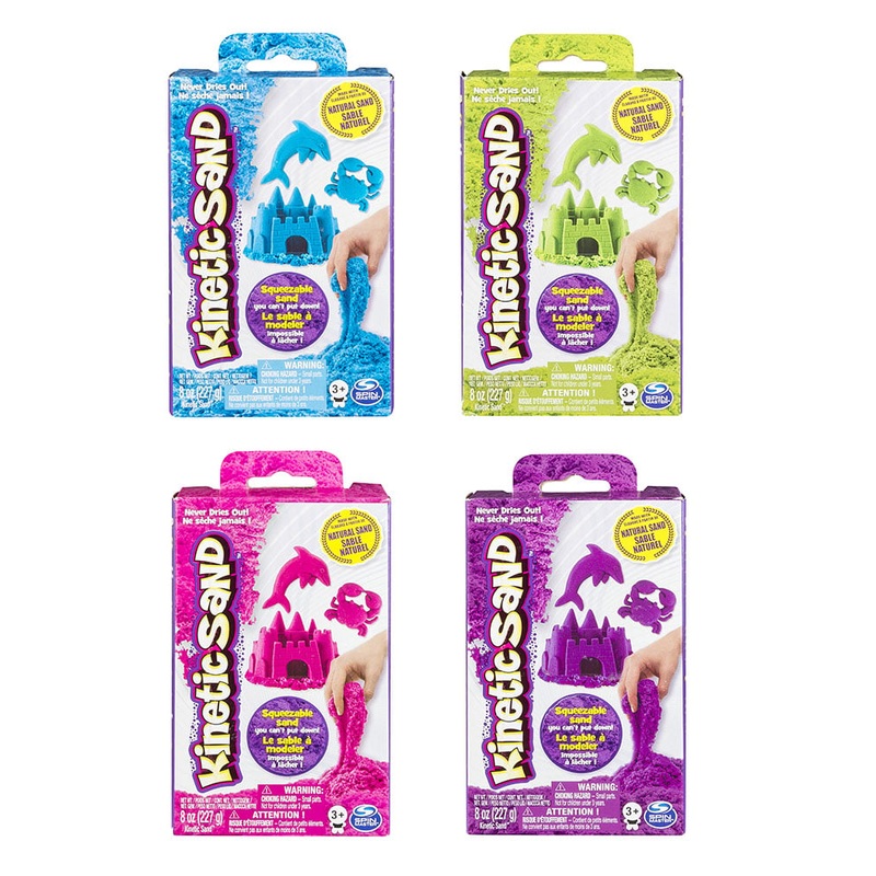 Kinetic Sand – 8 oz Colored Sand Box (Sold Separately)
