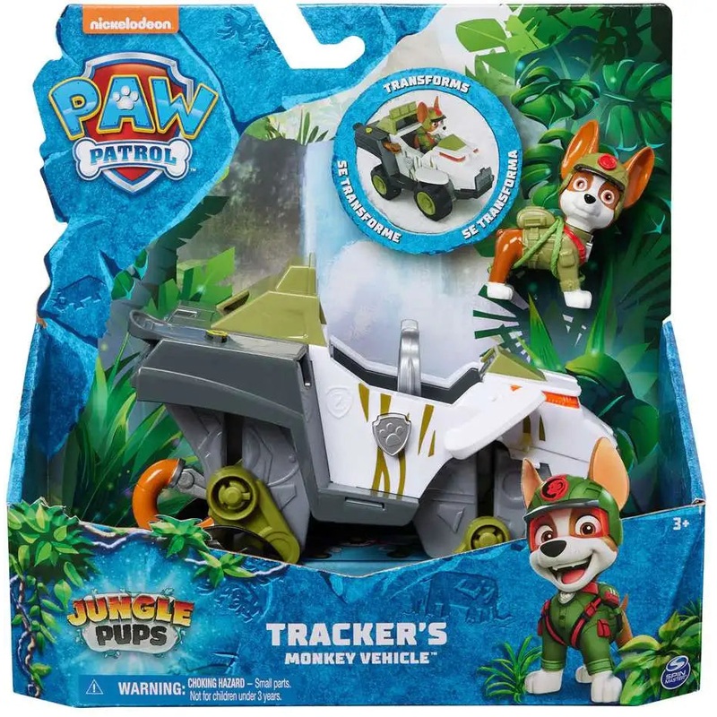 Paw Patrol Jungle Pups Tracker’s Monkey Vehicle