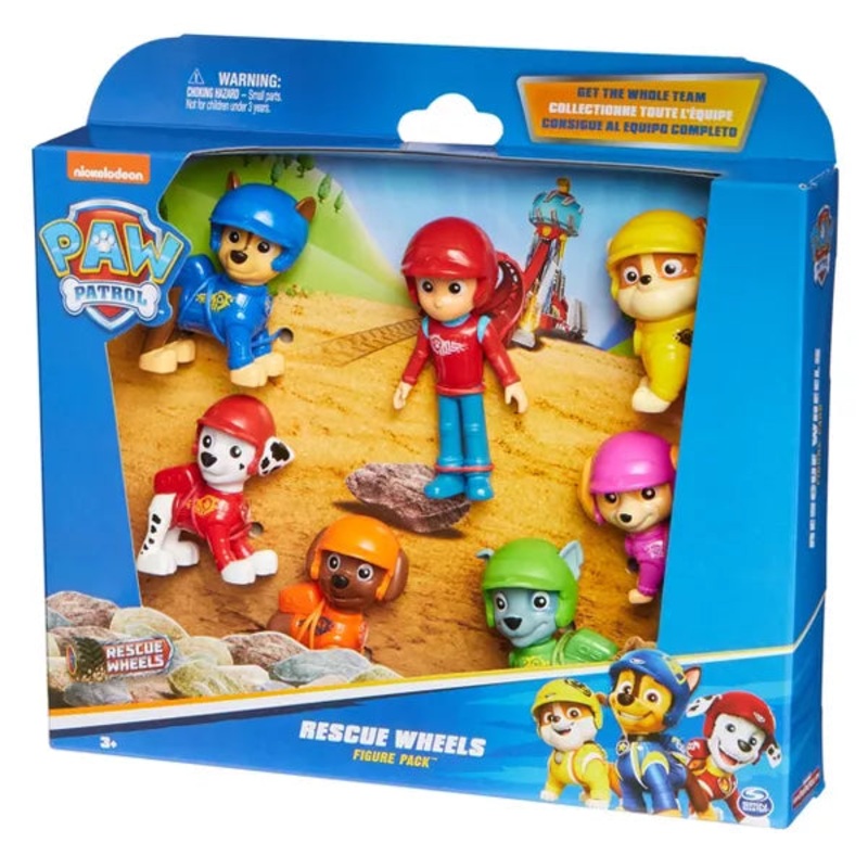 PAW Patrol Rescue Wheels Figure Gift Pack