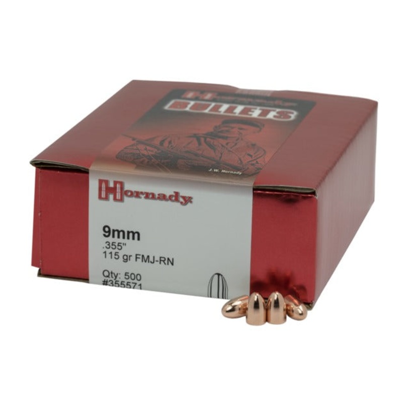 9mm .355 115 gr FMJRN