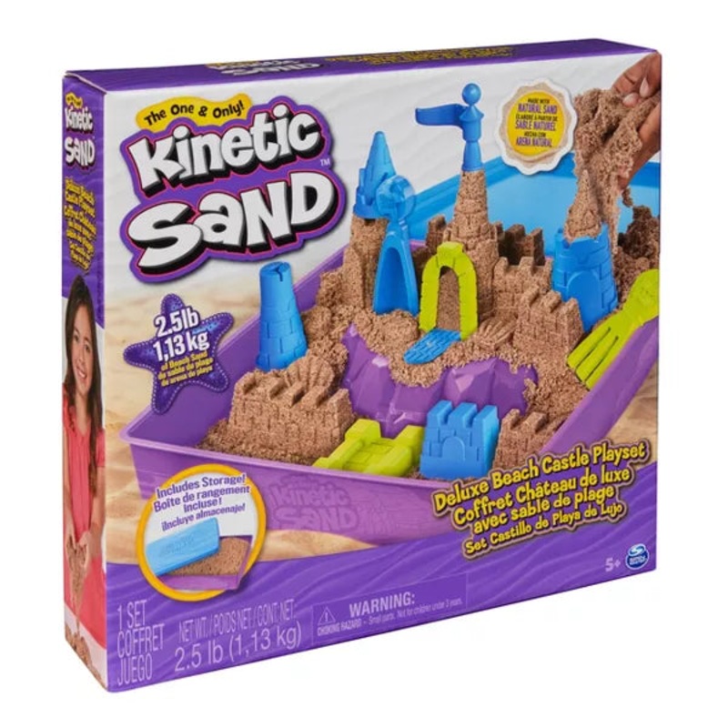 Kinetic Sand Beach Castle Playset
